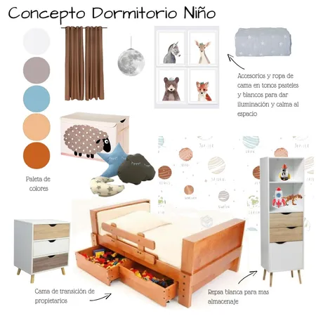 dormitorio niño Hector Interior Design Mood Board by caropieper on Style Sourcebook