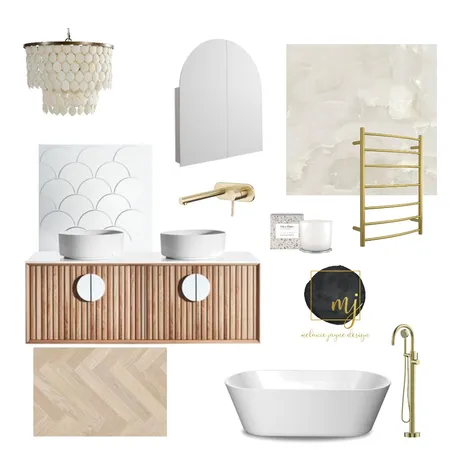 Bathroom Interior Design Mood Board by Melaniejaynedesign on Style Sourcebook