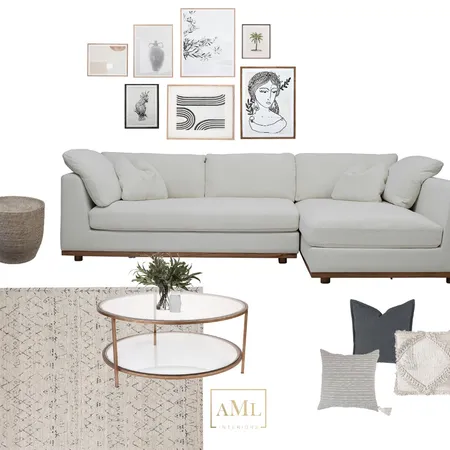 CONTEMPORARY CLASSIC LIVING Interior Design Mood Board by AML INTERIORS on Style Sourcebook