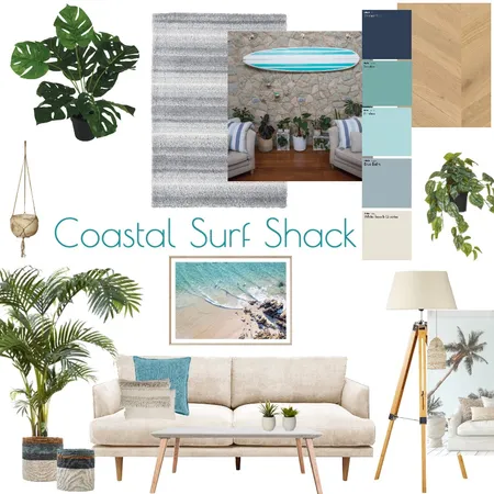 Coastal Surf Shack2 Interior Design Mood Board by Greenwave by CJ on Style Sourcebook