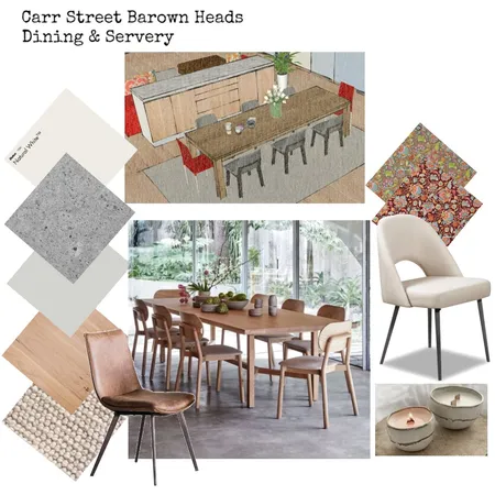 Carr Street - Dining Table Interior Design Mood Board by sberetta on Style Sourcebook