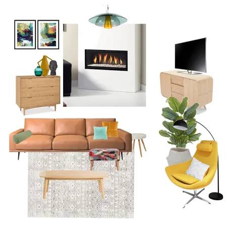 Geraldine's Living Room Interior Design Mood Board by geidodesign on Style Sourcebook