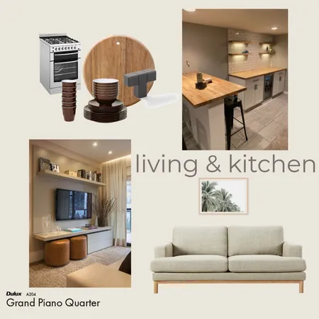 Living & Kitchen - Marc Interior Design Mood Board by L O R A I N E on Style Sourcebook