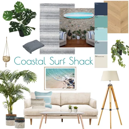 Coastal Surf Shack 3 Interior Design Mood Board by Greenwave by CJ on Style Sourcebook