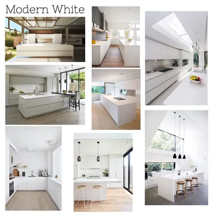 Modern White Interior Design Mood Board by Samantha McClymont on Style Sourcebook