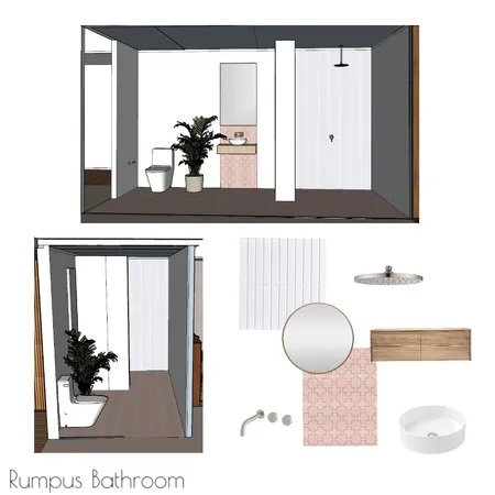 RUMPUS bathroom Interior Design Mood Board by sarahcap21 on Style Sourcebook