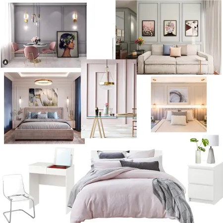 bedroom 11 Interior Design Mood Board by Carolina Nunes on Style Sourcebook