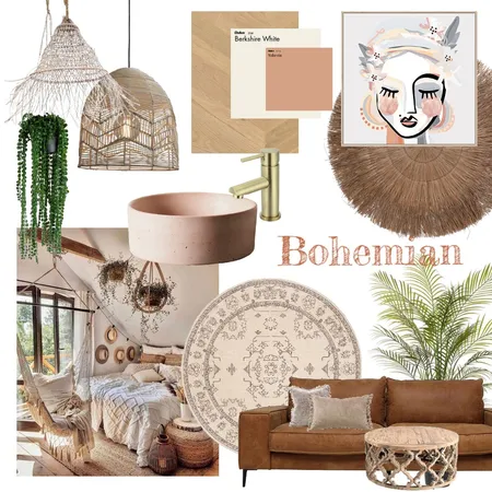 Bohemian Interior Design Mood Board by emmajeff on Style Sourcebook