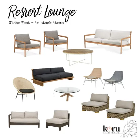 Lounge Room Interior Design Mood Board by bronteskaines on Style Sourcebook