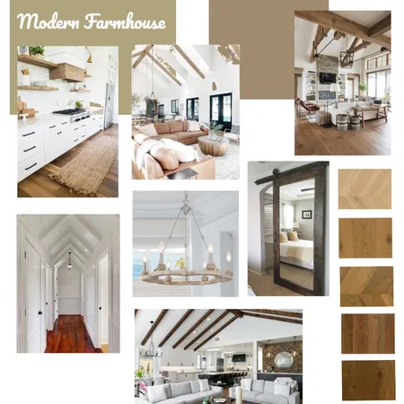 Modern Farmhouse Interior Design Mood Board by Grace Girot on Style Sourcebook