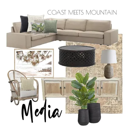 Media Room Interior Design Mood Board by Lomax Projects on Style Sourcebook