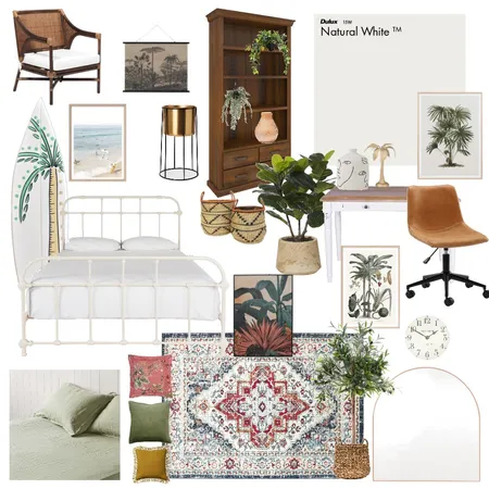 Boho bedroom Interior Design Mood Board by graceinteriors on Style Sourcebook