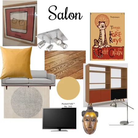 Salon Maisons Alfort Interior Design Mood Board by efescou on Style Sourcebook