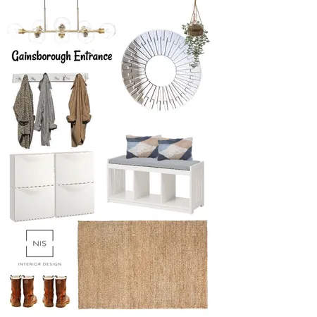Gainsborough Entrance (B) Interior Design Mood Board by Nis Interiors on Style Sourcebook