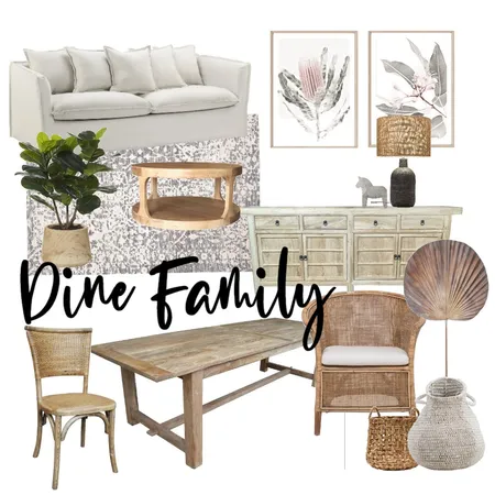Dine & Family Interior Design Mood Board by Lomax Projects on Style Sourcebook