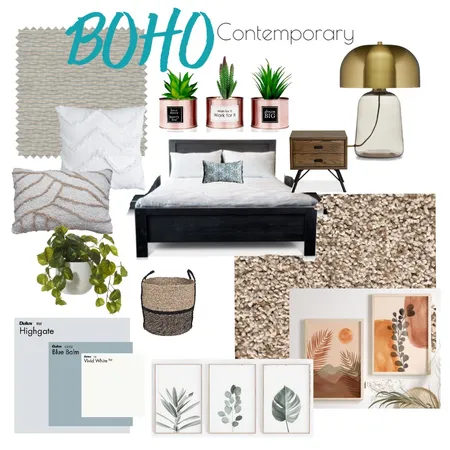 BOHO Contemporary Interior Design Mood Board by Candice on Style Sourcebook