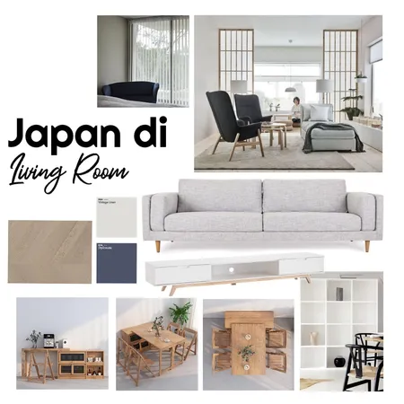 Japandi Living ROOM Interior Design Mood Board by leocoliving on Style Sourcebook