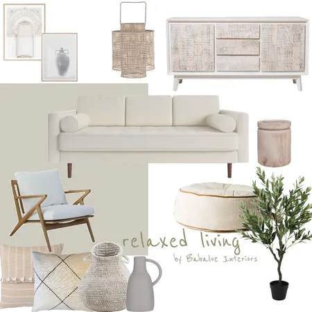 relaxed living Interior Design Mood Board by Babaloe Interiors on Style Sourcebook