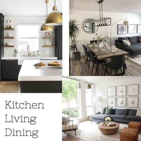 Kitchen Living Dining Interior Design Mood Board by FHardwick on Style Sourcebook