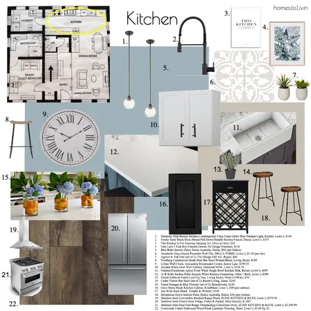 Sample Board 2- Kitchen-DONE Interior Design Mood Board by Homes to Liv In on Style Sourcebook