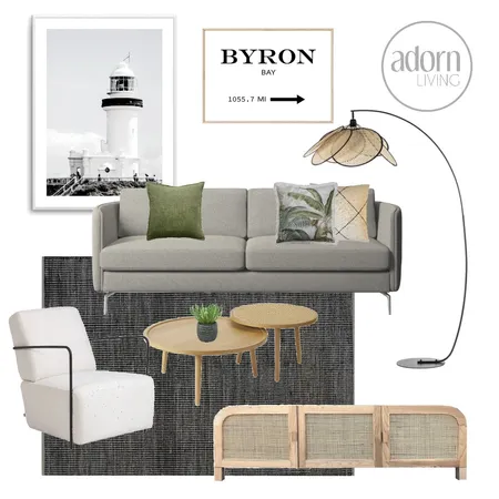 Contemporary Coastal Interior Design Mood Board by Kyra Smith on Style Sourcebook