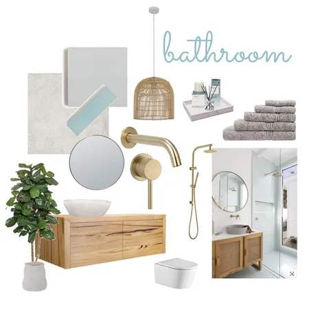 Bathroom Interior Design Mood Board by Style my rooms on Style Sourcebook