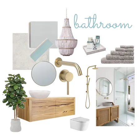 Bathroom Interior Design Mood Board by Style my rooms on Style Sourcebook