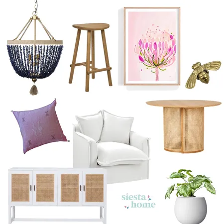 Living Dining Interior Design Mood Board by Siesta Home on Style Sourcebook