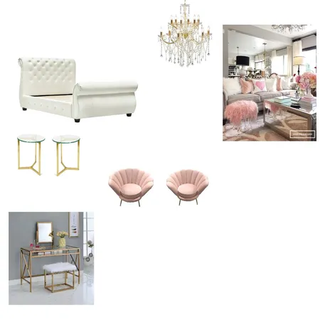 Hollywood Glam Interior Design Mood Board by Giang Nguyen on Style Sourcebook