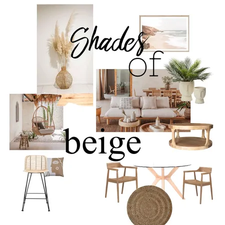 Shades of Beige Interior Design Mood Board by Thepiedpiper on Style Sourcebook