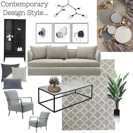 Jay and Claire Apartment Contemporary Interior Design Mood Board by Martin on Style Sourcebook