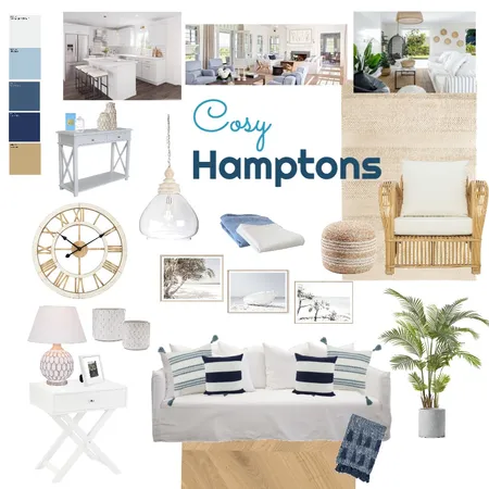 Cosy Hamptons Interior Design Mood Board by Charisse Sabrina Interiors on Style Sourcebook