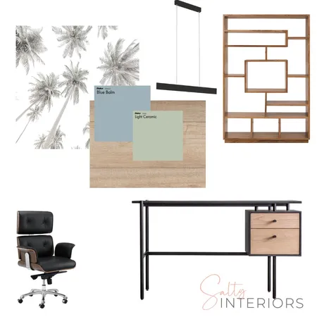 Teenage study Interior Design Mood Board by Salty Interiors Co on Style Sourcebook