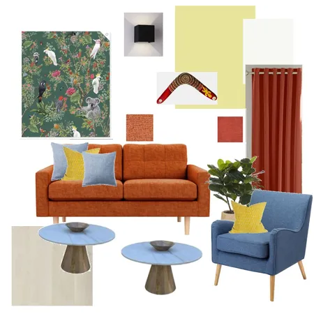 Mod09 FamilyRoom04 Interior Design Mood Board by DesignBliss on Style Sourcebook
