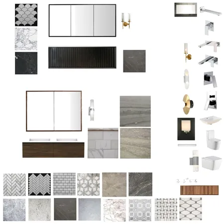 Bathroom 1 Interior Design Mood Board by MeganJS on Style Sourcebook