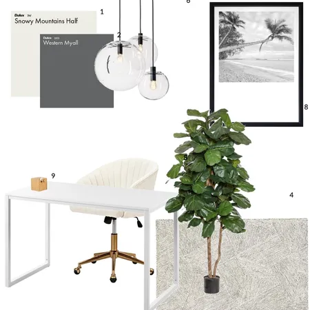 Office 1 Interior Design Mood Board by annawalker on Style Sourcebook