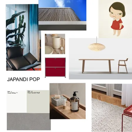JAPANDI POP / J-POP Interior Design Mood Board by SLL on Style Sourcebook