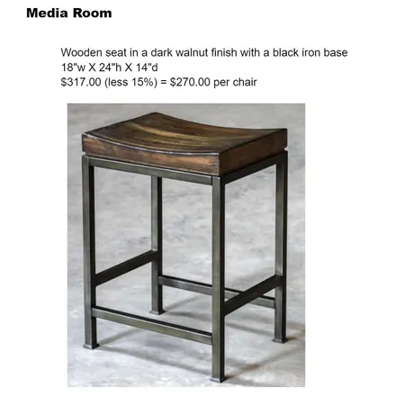 media room stool* Interior Design Mood Board by Intelligent Designs on Style Sourcebook