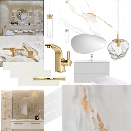 M&R Bathroom 1 Interior Design Mood Board by Karolina on Style Sourcebook