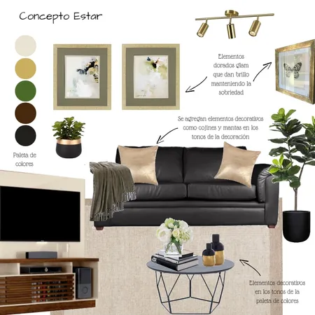 Estar Hector Flores 4 Interior Design Mood Board by clauconejero on Style Sourcebook