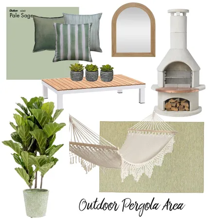 Sage Summer Getaway Interior Design Mood Board by Tarzifedele on Style Sourcebook