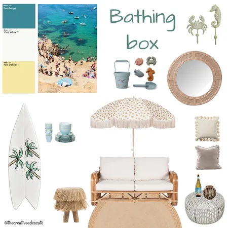 Bathing box with beige accents Interior Design Mood Board by The Creative Advocate on Style Sourcebook