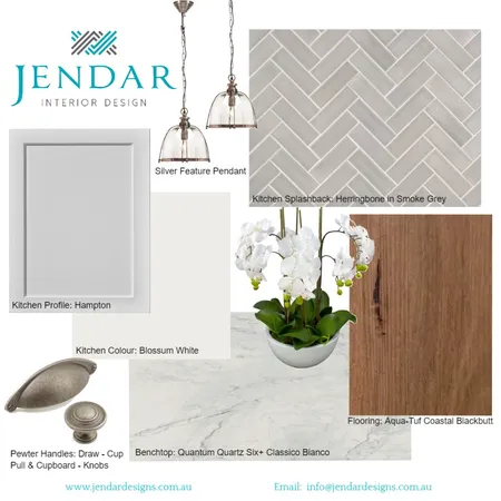 Williams Kitchen Interior Design Mood Board by Jendar Interior Design on Style Sourcebook
