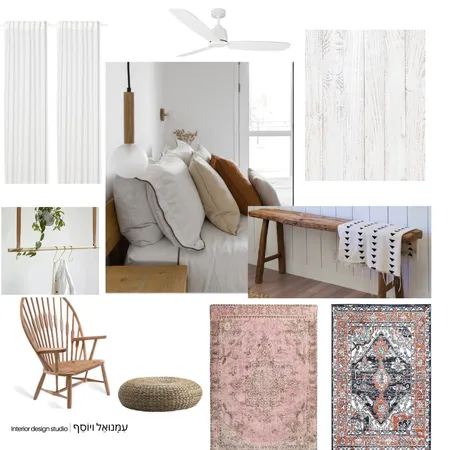 חדר שינה רועי ואורטל Interior Design Mood Board by EMANUEL on Style Sourcebook