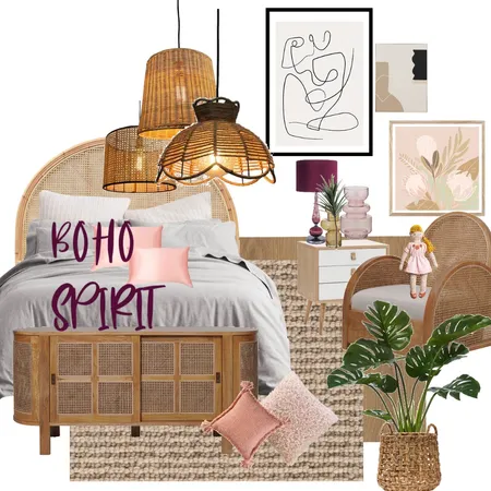 BOHO SPIRIT Interior Design Mood Board by WHAT MRS WHITE DID on Style Sourcebook