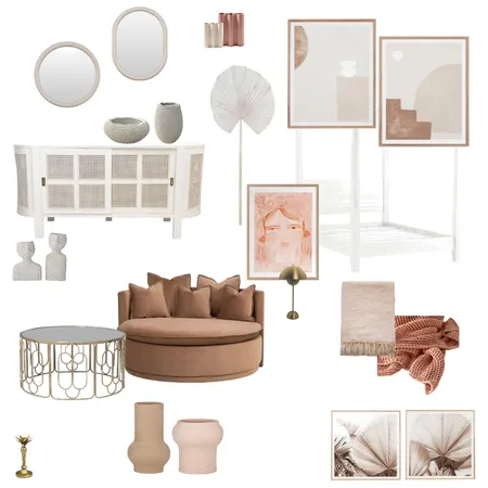 Shades of Pink Interior Design Mood Board by Kin of Eden on Style Sourcebook