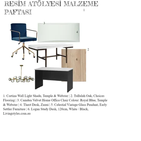 BİTİRME MOODBOARD Interior Design Mood Board by EDA on Style Sourcebook