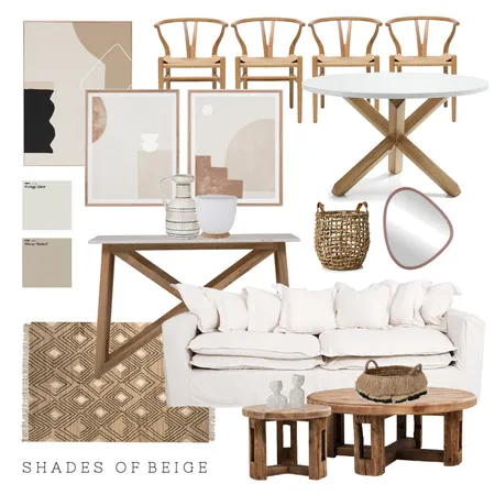 Shades of Beige #2 Interior Design Mood Board by Indigo19_2021 on Style Sourcebook
