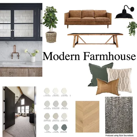 Modern Farmhouse moodboard Interior Design Mood Board by Renee Watson on Style Sourcebook