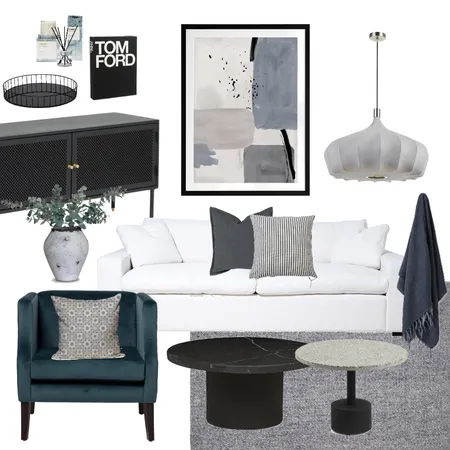 Shades of Grey Interior Design Mood Board by Kyra Smith on Style Sourcebook